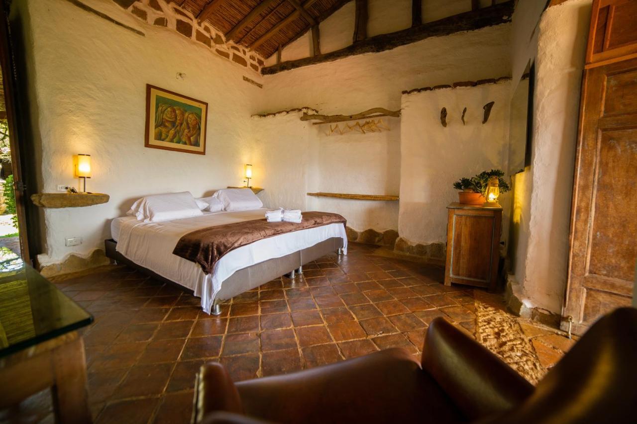 Casa Mahanaim Barichara Hotel Bagian luar foto