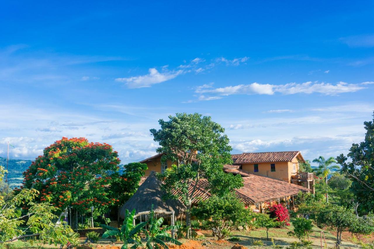 Casa Mahanaim Barichara Hotel Bagian luar foto